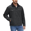 CRYSULLY Corduroy Jackets for Men Fleece Lined Jacket Warm Winter