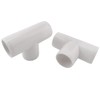 MARRTEUM 3/4 Inch 3 Way PVC Tee Elbow Fitting Furniture