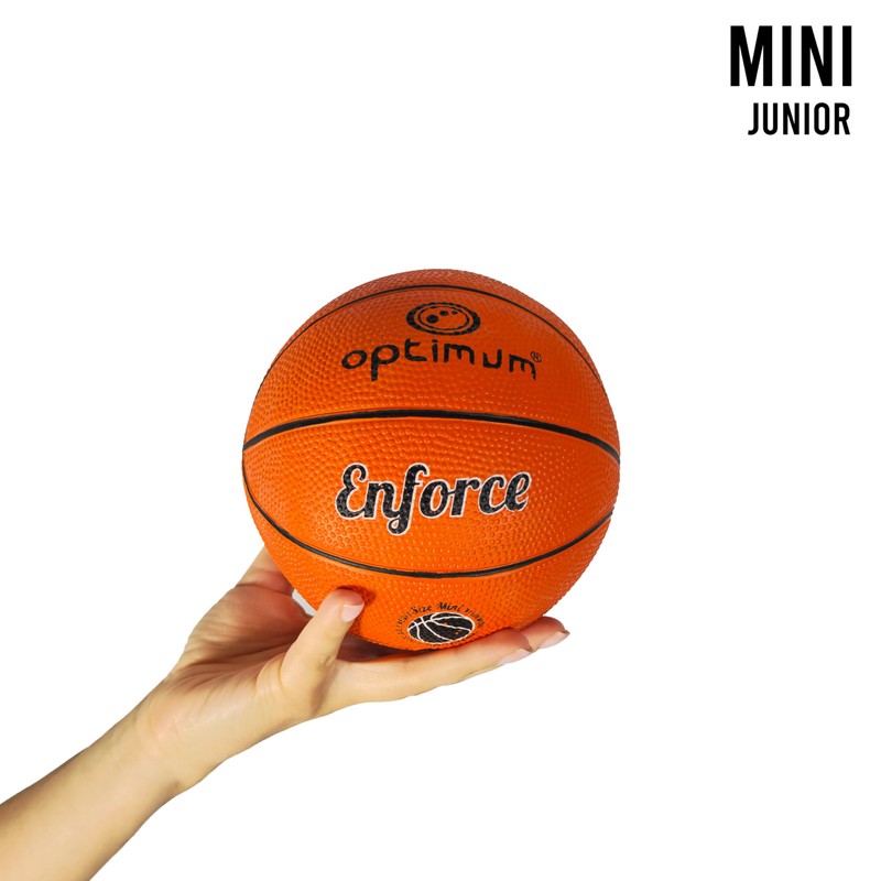 Optimum Street Basketball - Durable Korean Rubber with All-Weather Grip