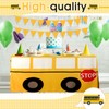 Oudain 4 FT School Bus Tablecloth First Day of School