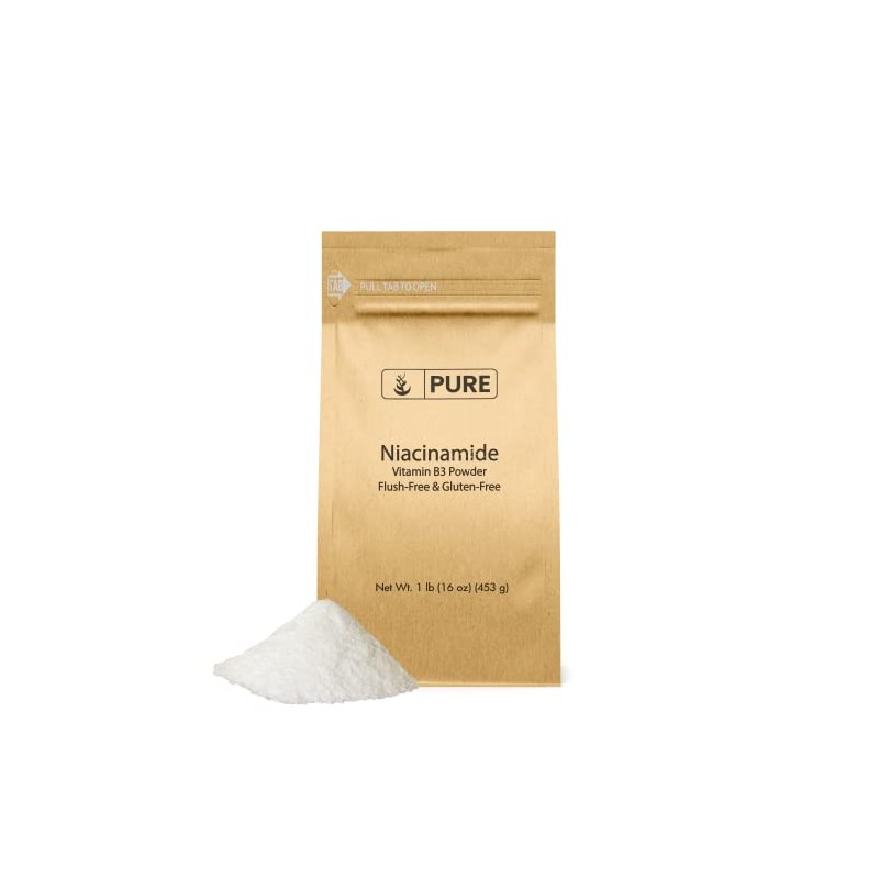 Pure Original Ingredients Niacinamide (1lb) Vitamin B3, Flush-Free, Gluten-Free