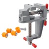 Wolfride Desktop Vice, Small, Table Vice, Mini Clamp, Rotary, Tabletop