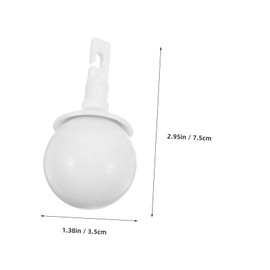 COLLBATH Hook Type Rolling Cane Tip Assistive Device for Blind Individuals Flexible Rotating Head for Improved Safety Easy Installation Durable Design for Indoor Outdoor Use