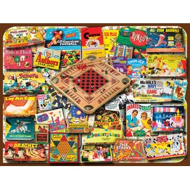 White Mountain Puzzles Classic Games 500 Piece Jigsaw Puzzle