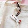 immi Pendant Airplane Bag Charm Lovingly Handmade, Plane.