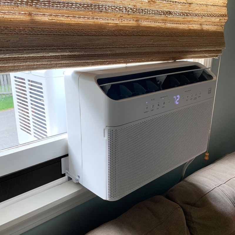 moonoom 2 Pack Air Conditioner Foam Block, Window AC Side