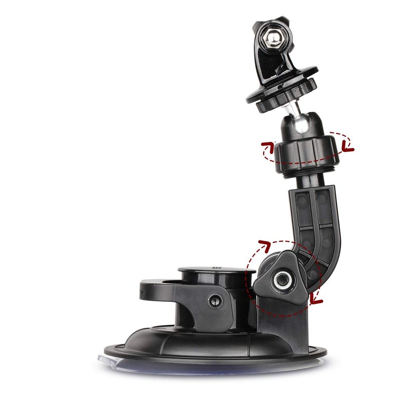 HSU Suction Cup Mount Compatible with GoPro and DJI Osmo