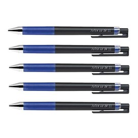 Pilot juice up 04 Retractable Gel Ink Pen, Ultra Fine Point 0.4mm, Blue Ink, Value Set of 5 (Blue)