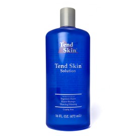 Tend Skin Solution for Unsightly Razor Bumps, Ingrown Hair and Razor Burns, Post Shaving and Waxing Toner for Men and Women, Made in USA, 16 Oz
