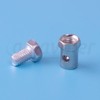 amavoler 10Pcs Universal Clutch Brake Throttle Cable Ends Stops 1/8"