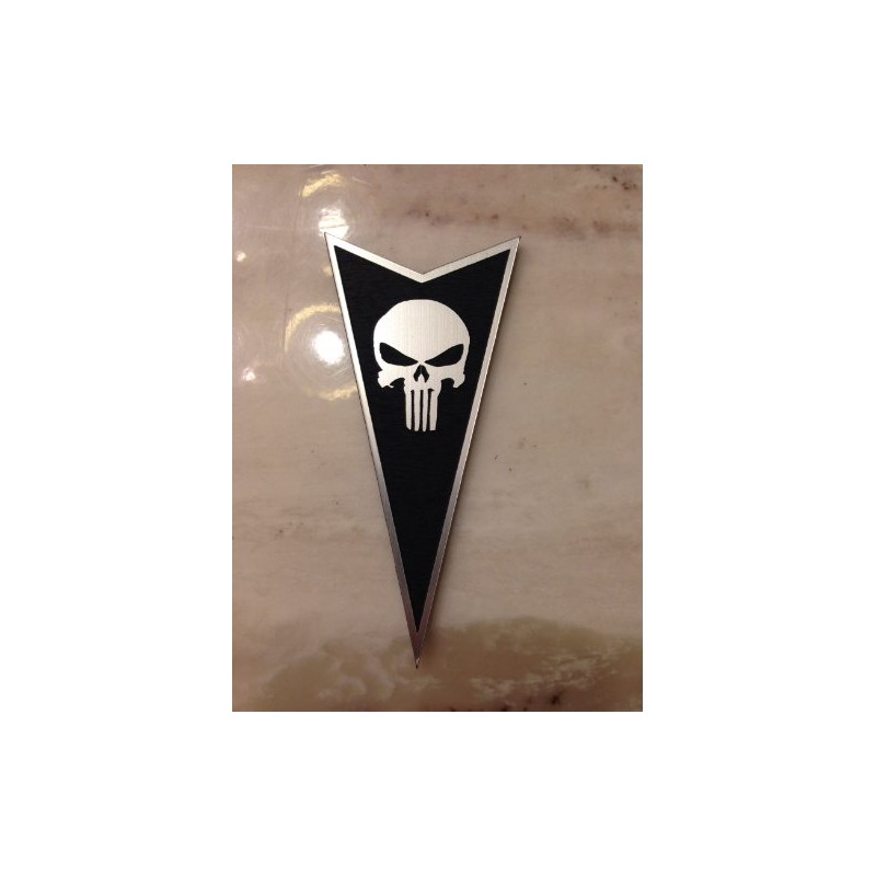 Pontiac GTO 04-06 Rear Badge Emblem Punisher Black