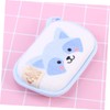 Minkissy 4sets Bath Sponges Cartoon Animal Soft Scrubber Bath Brush