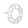 4 x 5mm Aluminum Alloy Wheel Spacers Shims Spacer Universal