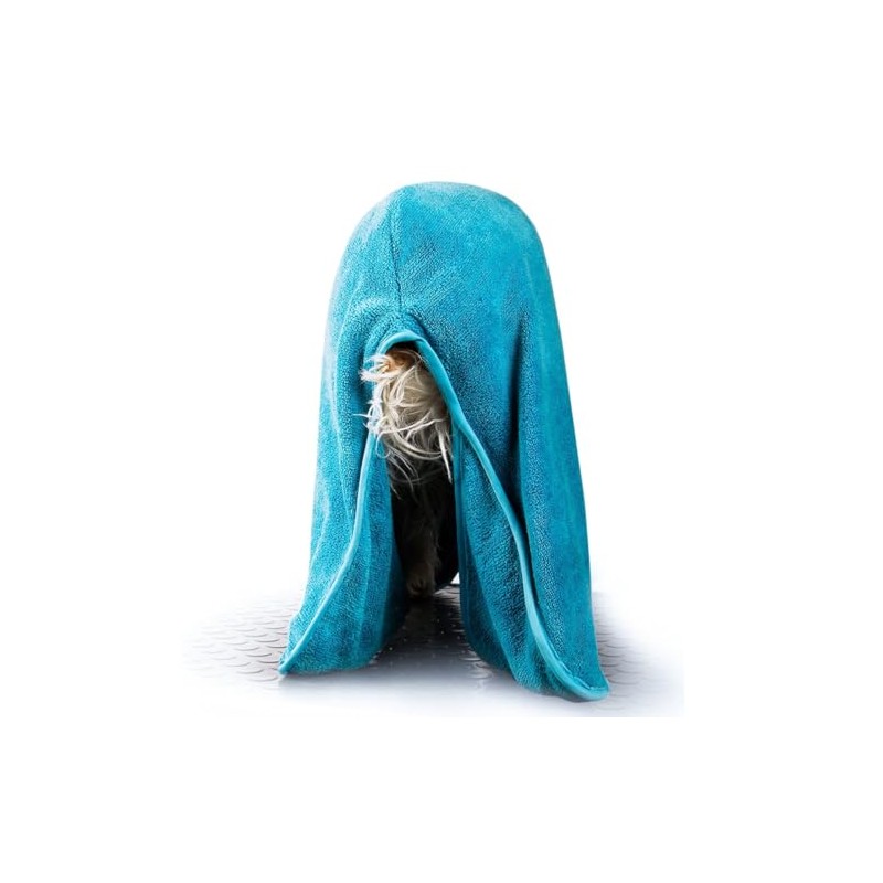 Show Tech+ Dry Dude Turquoise - Professional Pet Grooming Towel