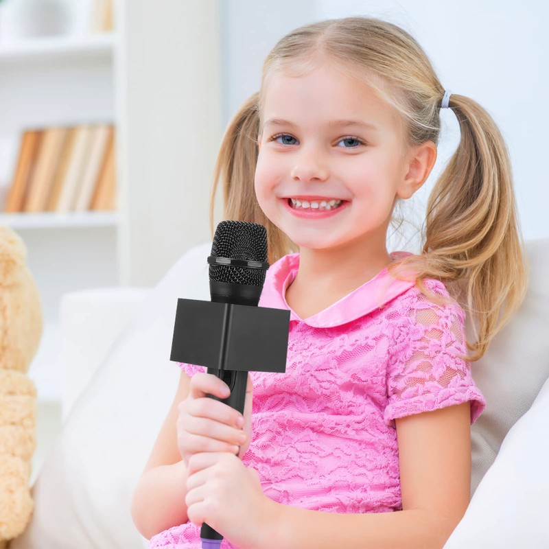 STOBOK Childrens Toys Pretend Microphone with Stand Fake Microphone Prop