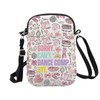 JTOUK Dance Crossbody Bag Dancer Gift Sorry Can't Dance Comp.
