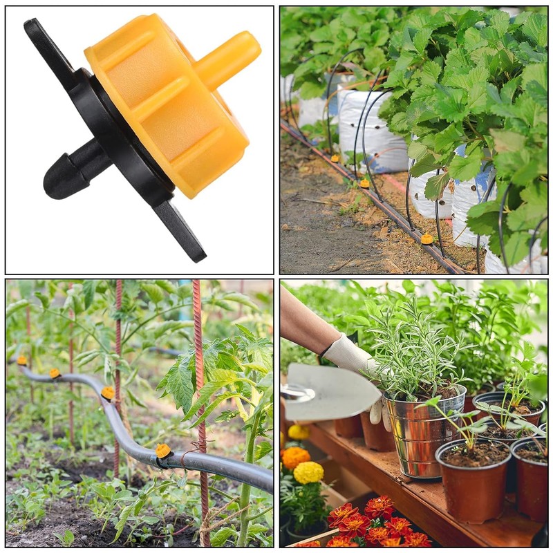 Hydrogarden Pack of 50 Micro-Drip System Series Dripper Pressure Regulating