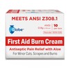 Globe First Aid Burn Cream 0.9g Packets, (10 Packets) Advanced