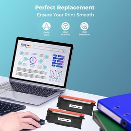 TN450 TN 450 TN420 TN 420 Toner Cartridges Black Compatible for Brother DCP-7060D DCP-7065DN HL-2280DW HL-2230 HL-2220 HL-2240 HL2270DW MFC-7360N MFC-7860DW Intellifax 2840 2940, 2600 High Yield