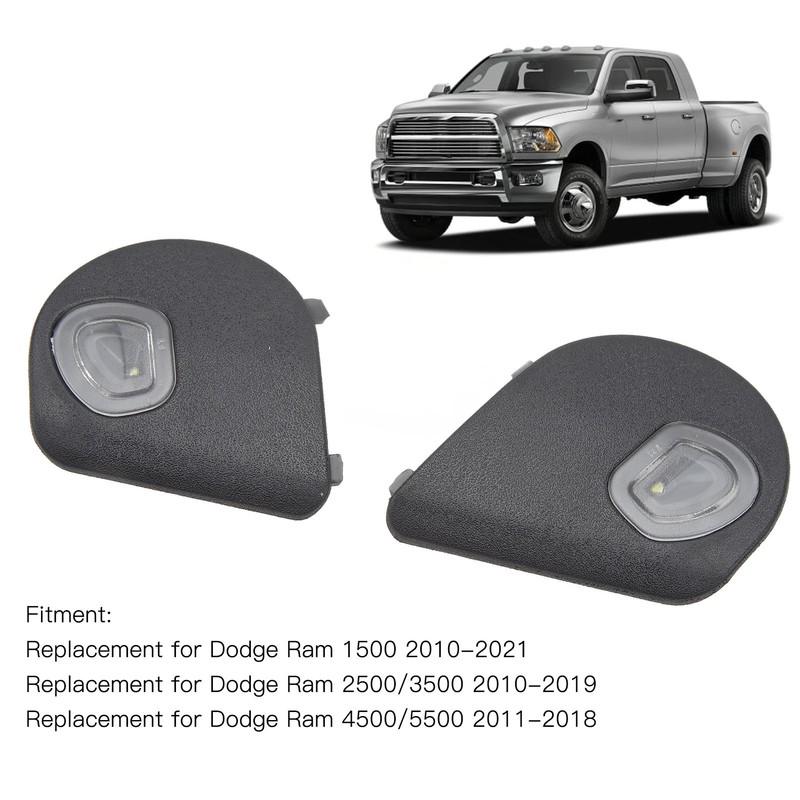 1Pair Side Mirror Puddle Lights 68087238AA 12V Left Right High