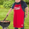 Bruzzzler BBQ Apron With Motif Printed, BBQ Apron, Grill Protection,