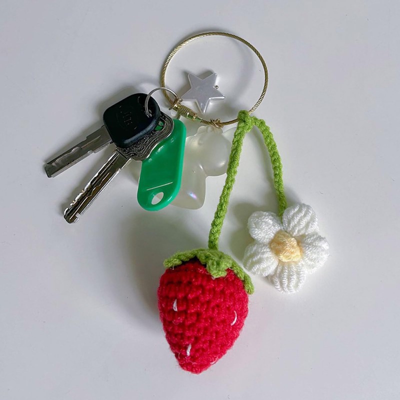 Sweet Fruit Form Curtain Tieback Thread Yarn Customes Room Accent