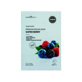 Premium Healing Mask Pack 25ml x 10 Sheets - Superberry Mariantelle 2ea