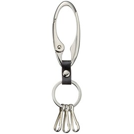 大一鋼業 カラビナ キーホルダー CK-1 ニッケルシルバー 10個セット CK-1