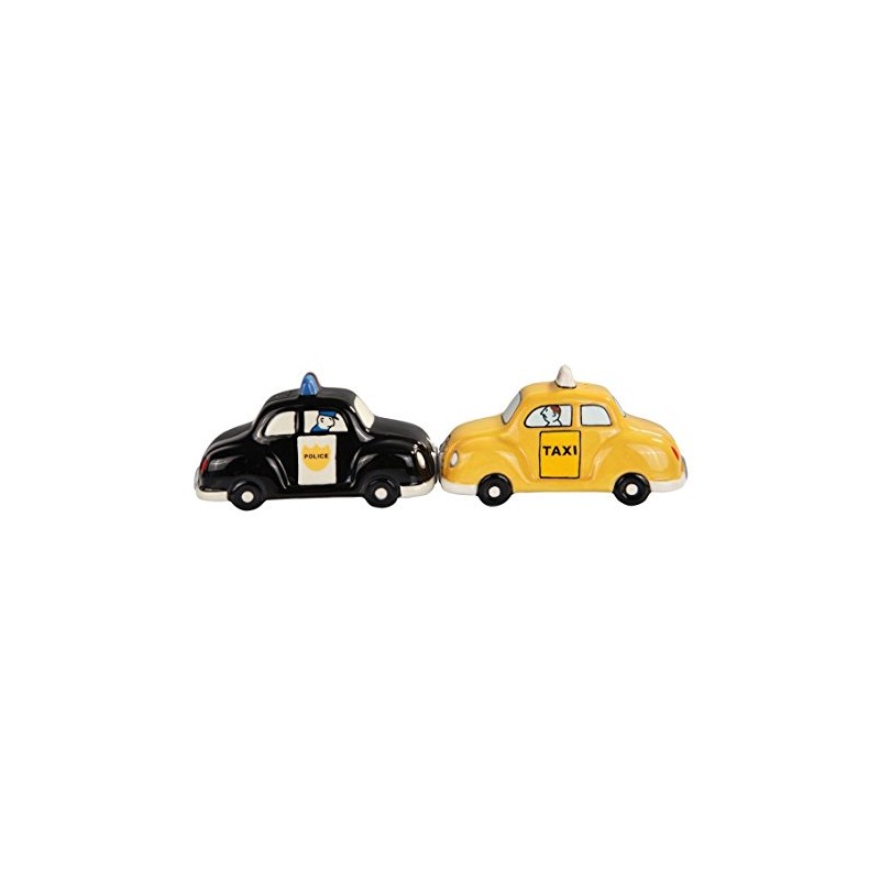 Salt and Pepper Shakers Set - Cars New Ceramic Kitchen