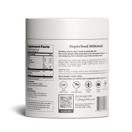 Fasted Athlete - Magic Milk | Colostrum, Plus Collagen Peptides | Chocolate Milk | Supports Gut Health, Bloating, Skin & Hair, Immunity, Muscle Recovery | Grass Fed | 20 Servings