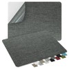 ZESION 2Pcs Self-Adhesive Linen Fabric Patches, Quick Repair for Sofas,