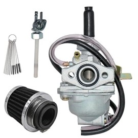Kurihina Compatible with CRF50 XR50R Carburetor & Fuel Valve Petcock Fit for Honda XR50 Z50 CRF Z50R Z50A Mini Trail 50 Mini Bike Carb
