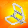 lyrlody Toothpaste Dispenser, 2 Pieces Aluminium Toothpaste Squeezer Tubes Squeezer