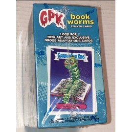Topps Garbage Pail Kids Book Worms Sticker Cards Mega Box New & Sealed GPK 2022
