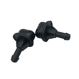 DASPARTS 111955993A 2Pcs Set Window Washer Nozzle with Seal for VW Beetle 1961-1977 Super Beetle 1971-1975 Karmann Ghia 1961-1970 Type 3 1968-1970 Thing 1973-1974