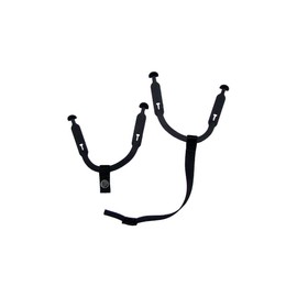 A&R Sports Hockey Chin Strap (3-Piece), Black