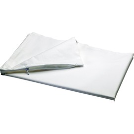 Mediflow 5023 Pillow Protector, Infused with Japanese Aloe Vera, COTTON, White, 40 x 80 cm