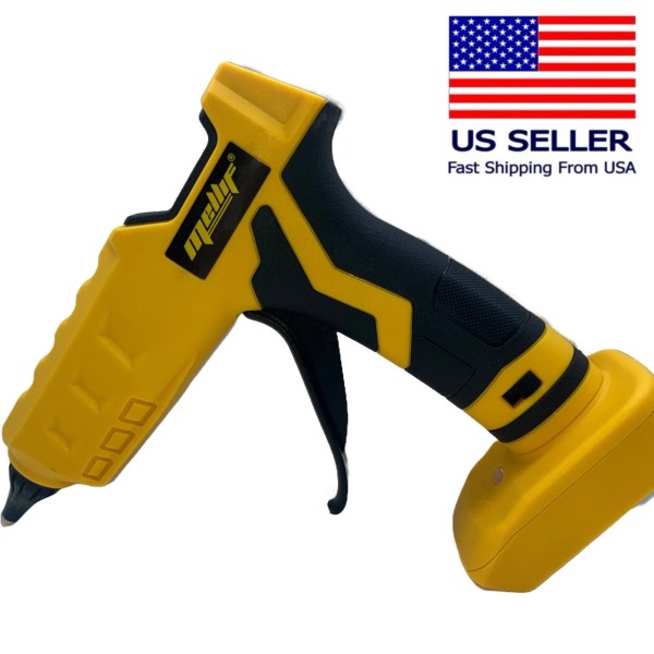Mellif Cordless Hot Glue Gun 100W FOR Dewalt PDR Crafts