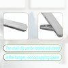 LMSAWK 1 Pcs Foldable Coat Hangers, Travel Foldable Portable Hangers,