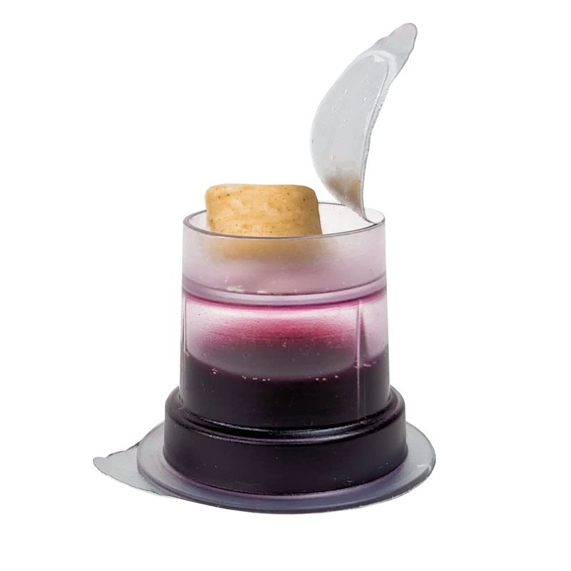 TrueVine Top & Bottom Communion Cups and Wafer Set -