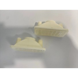 KK 1968-69 Camaro Impala Nova Corvette Front Sider Marker lens Clear Pair