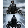 Men's Waterproof Rain Suit,Windproof All-Weather Jacket & Pants Set for