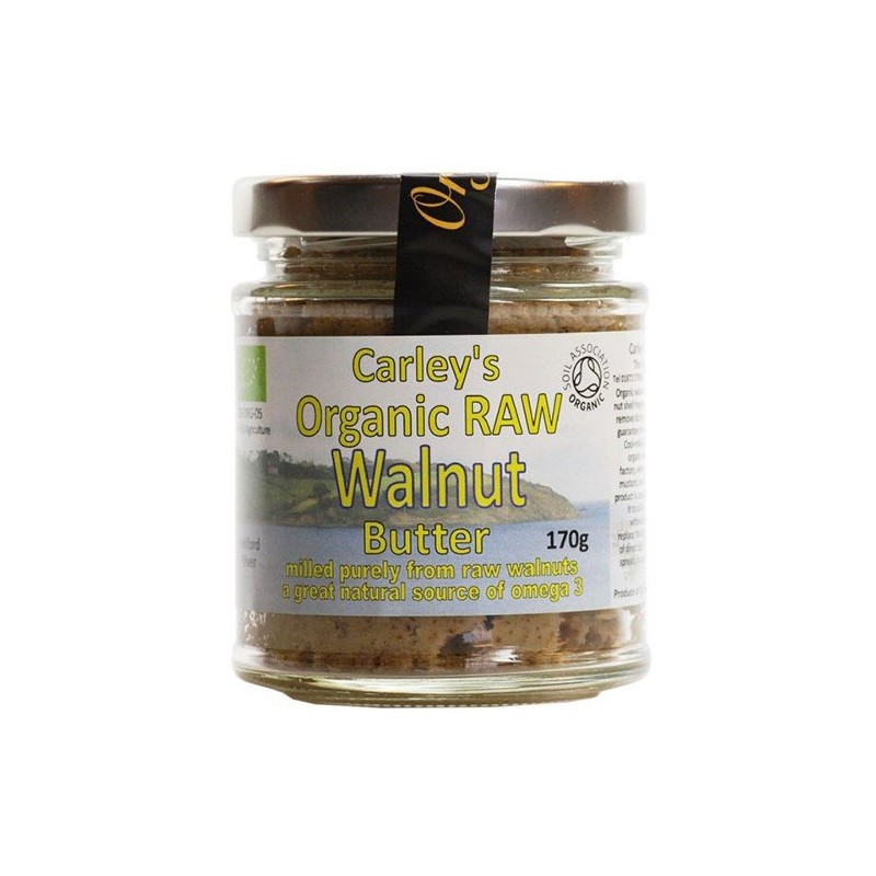 (4 PACK) - Carley's - Org Raw Walnut Butter |