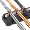 LBG Products 6 Pack Rubber Cushion Pipe Clamps, 5/8" OD,