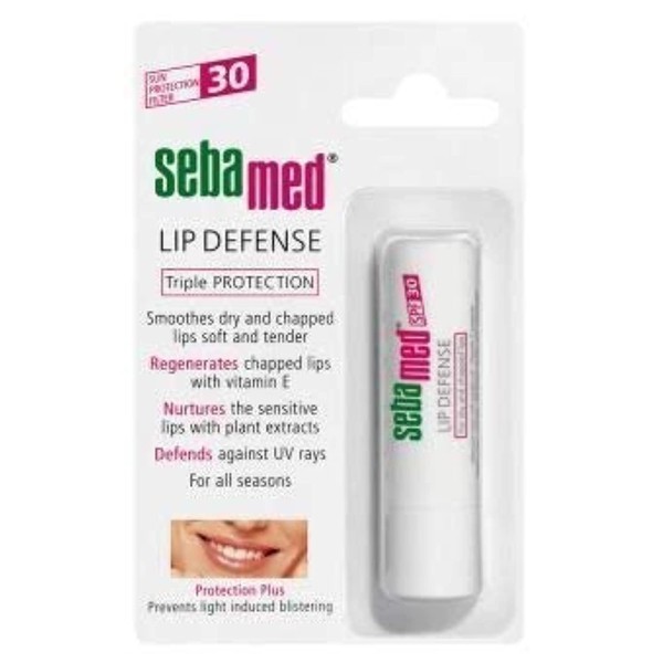 Sebamed Lip Defense SPF 30- moisturizing & SPF to protect sensitive lips harmful UV rays