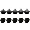 sourcingmap M6 x 10 x 20mm Furniture Glide Leveling Feet