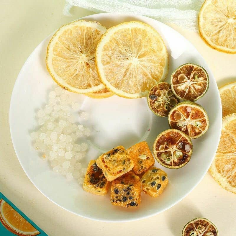 Vitamin C Lemon Fruit Instant Fruit Tea China Kumquat-Passion Flavor