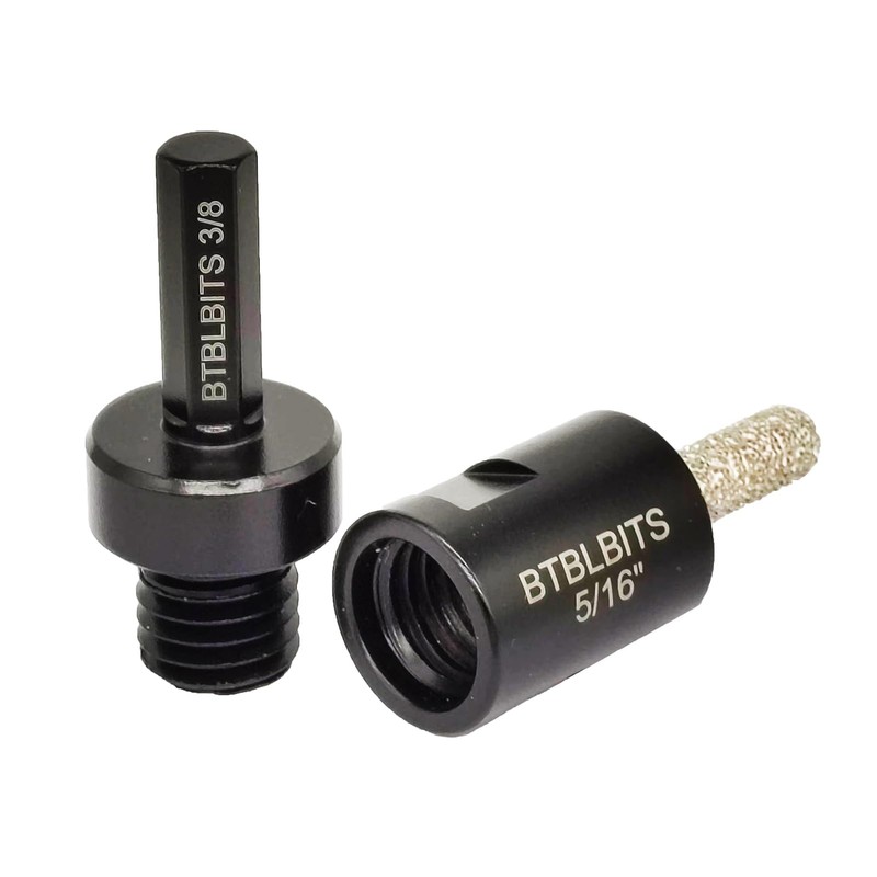 BTBLBITS Diamond Mortar Raking Bit 5/16" x 1" Router Bits