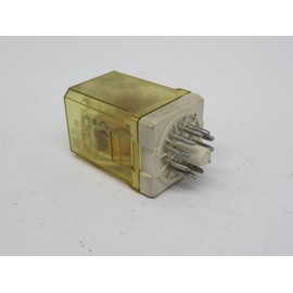 IDEC RR3PA-U-AC120V 11 PIN Terminal, 120 VAC Coil, 3 Poles 3PDT, 50/60 HZ, Plain Style, Power Relay, RR Series, Rugged Industrial 10 AMP
