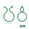 Riisoyu Pack of 200 Secured Plant Clips, Plant Clips Attachment